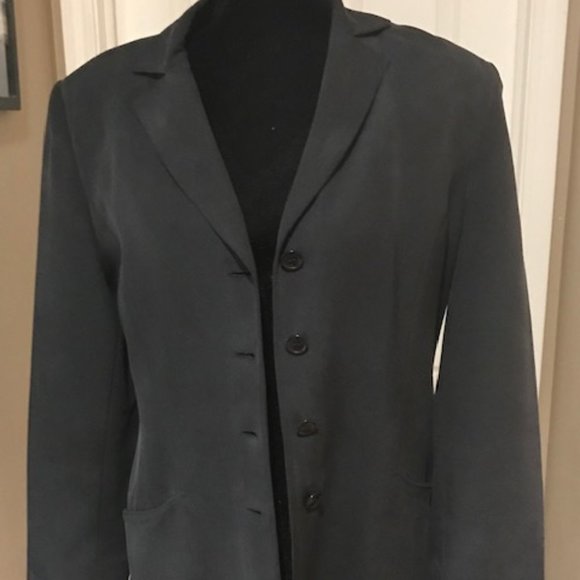 Ann Taylor Black Blazer/Jacket - Picture 2 of 4